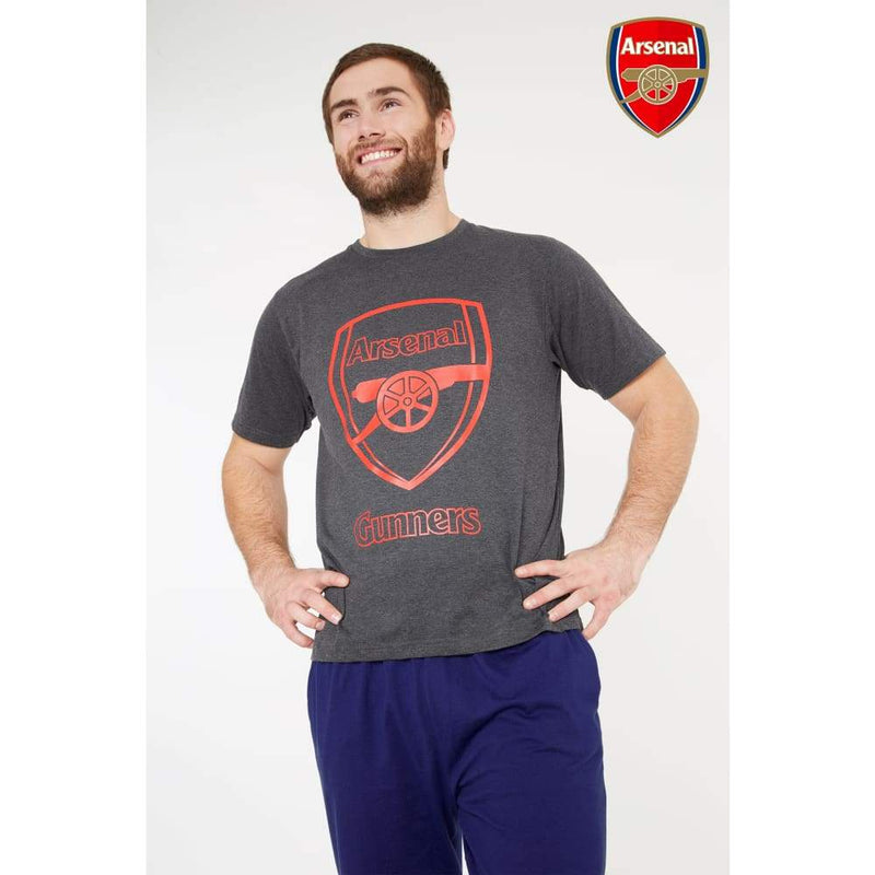 Arsenal Mens Pyjamas Set Cotton Long Pjs Official Football Gifts Pyjama Arsenal F.c. £18.49