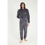 Citycomfort Fluffy Fleece Onesie with Hoodie and Pockets for Men Onesie Citycomfort £24.49