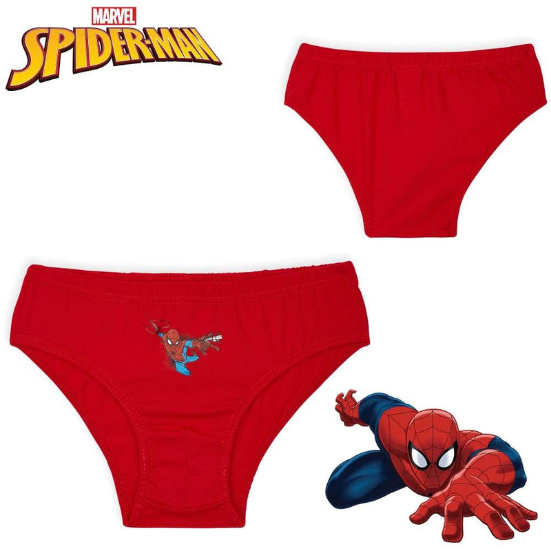Marvel Spiderman Boys Pants 5 Pack Cotton Briefs Underwear for Boys and Toddlers Underwear Spiderman £9.99