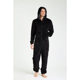 Citycomfort Fluffy Fleece Onesie with Hoodie and Pockets for Men Onesie Citycomfort £24.49