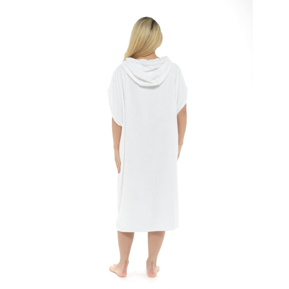 Citycomfort Unisex Adults Hooded Towel Poncho Robe with Pocket Towelling Robe Citycomfort £23.49