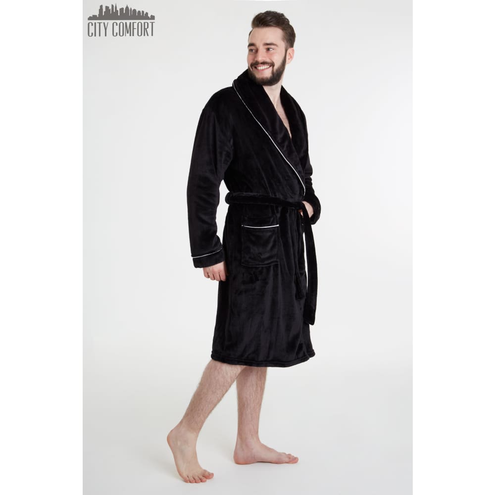 Citycomfort Luxury Super Soft Men Dressing Gown Mens Bathrobe Dressing Gown Citycomfort £22.49