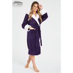 Citycomfort Fluffy Dressing Gown Super Soft Fleece with Hood for Women Dressing Gown Citycomfort £20.99