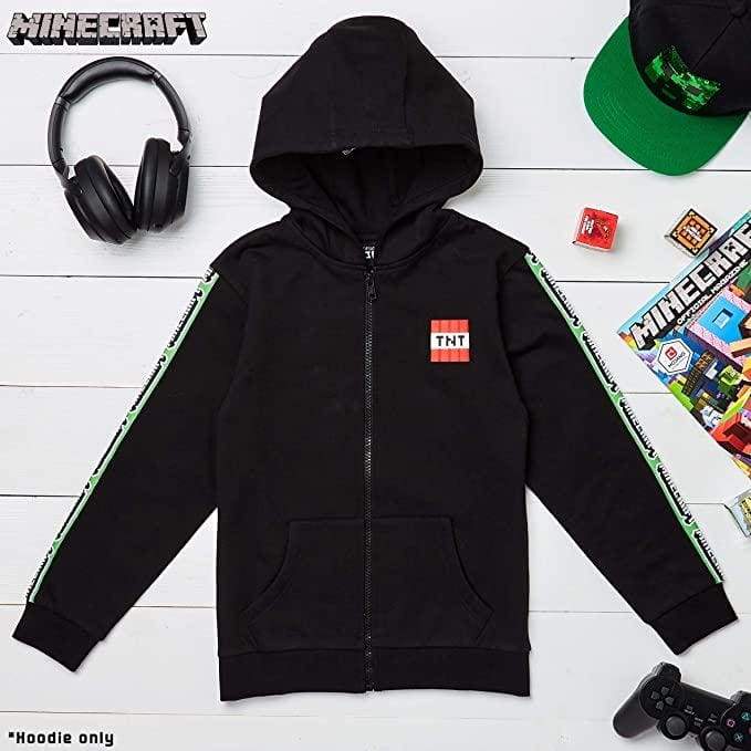 Minecraft Hoodie for Boys,zip up Hoodie Comfy Long Sweatshirt&sleeve and Hood Hoodie Minecraft £17.95