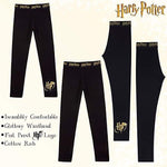 Harry Potter Black Cropped Hoodie & Leggings Cotton Set for Girls & Teenager Loungewear Set Harry Potter £15.49