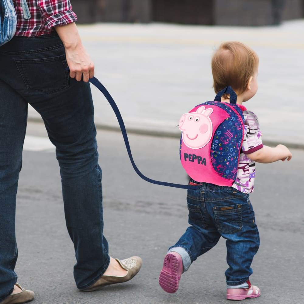 Peppa Pig Backpack with Reins - Safety Reins for Toddlers Girls Backpack Peppa Pig £8.99