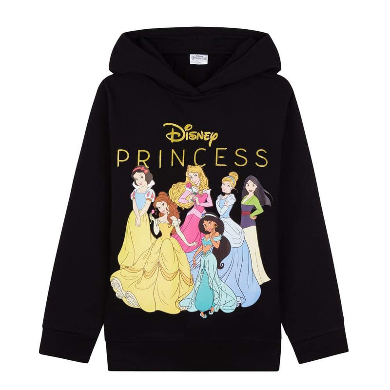 Disney Princess Girls Hoodies Hooded Girls Jumpers Kids Clothes Disney Gifts Hoodie Disney Princess £12.49