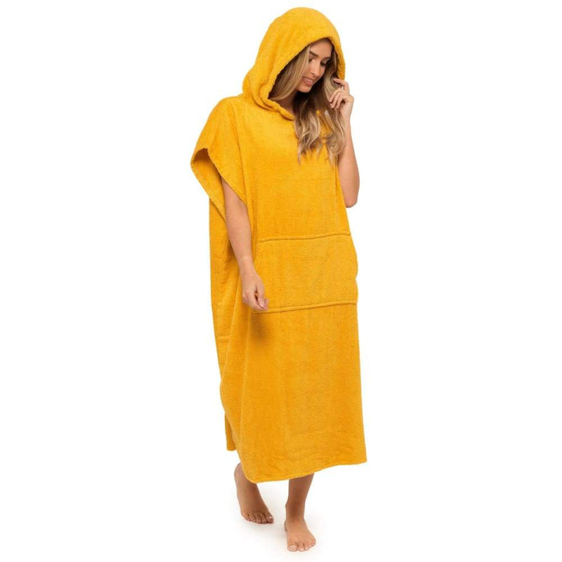 Citycomfort Unisex Adults Hooded Towel Poncho Robe with Pocket Towelling Robe Citycomfort £23.49