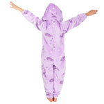 CityComfort Glow in The Dark Onesie Kids Onesies for Girls Rainbow Unicorn Pyjamas - Get Trend