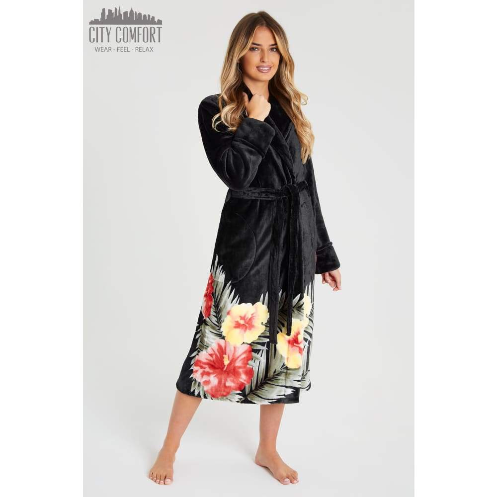 Citycomfort Super Soft Fluffy Plush Dressing Gown for Women Dressing Gown Citycomfort £23.49