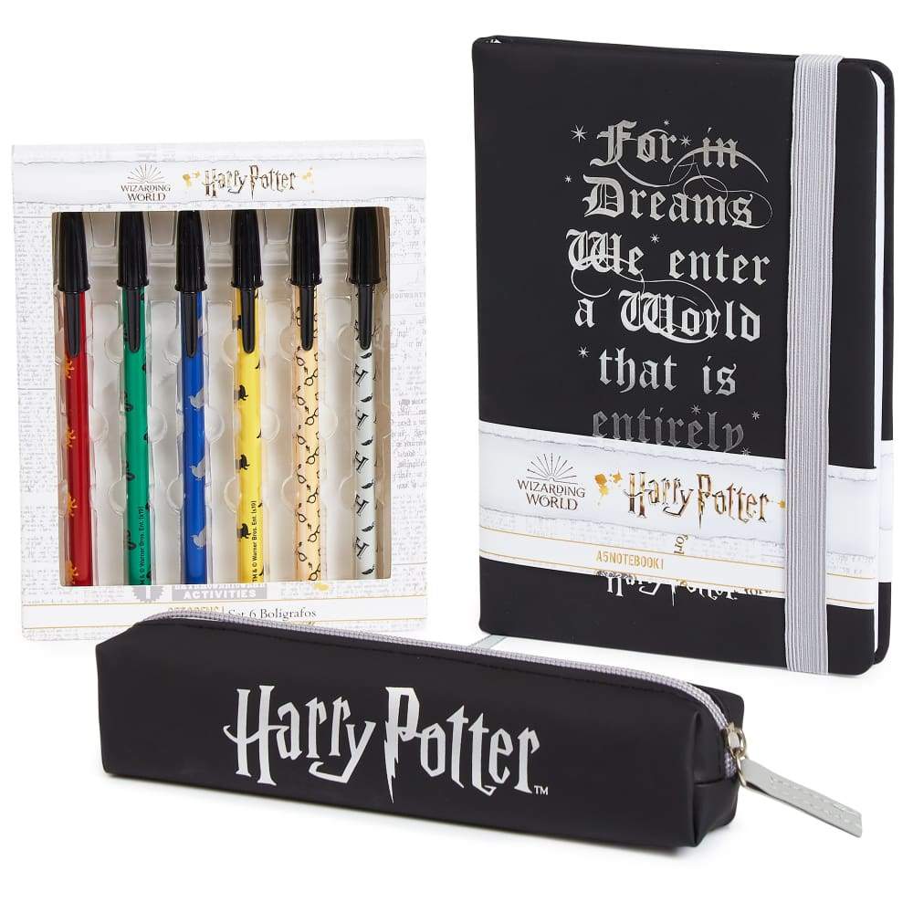 Harry Potter Stationery Set with Notebook A5 for Kids and Teenagers Stationery Set Harry Potter £14.49