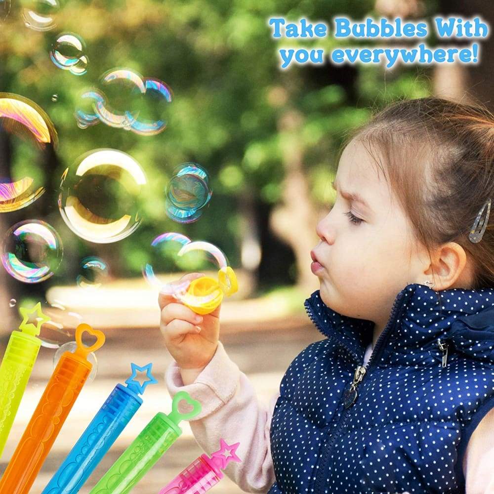 Kreativekraft Pack of 40 Bubble Wands Fun Garden Toys for Kids Gifts for Girls Boys Bubble Wand Kreativekraft £9.75 Save 20%