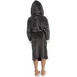 Citycomfort Fleece Dressing Gown Kids Towelling Robe Bathrobe Plush Super Soft Dressing Gown Citycomfort £10.95