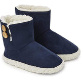Dunlop Faux Sheepskin Warm Memory Foam Indoor Outdoor Bootie Slippers for Ladies Bootie Slippers Dunlop £14.45