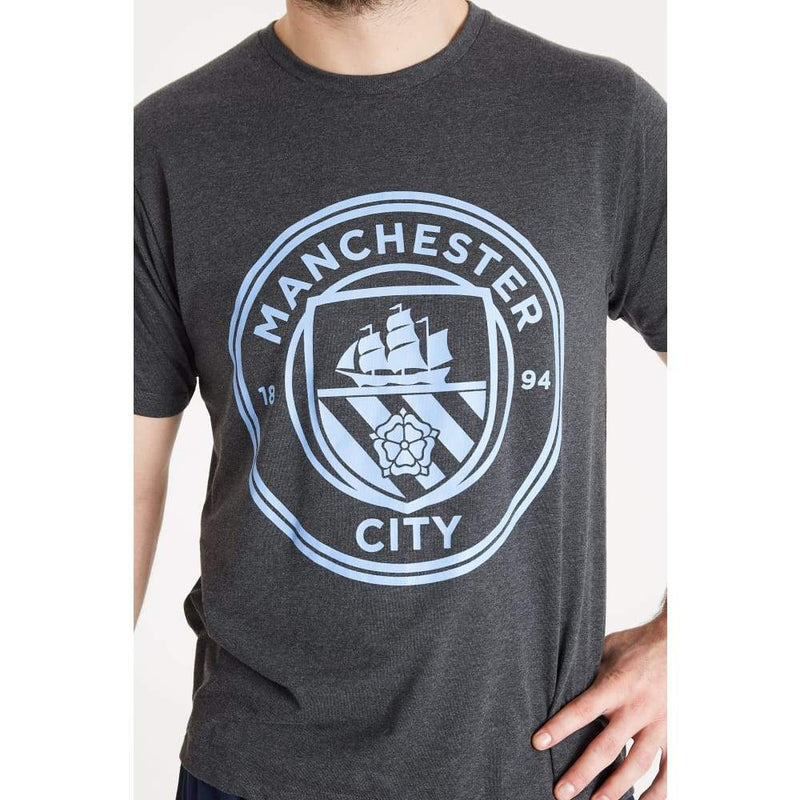 Manchester City Mens Pyjamas Set Long Cotton Pjs Men Football Gifts Pyjama Manchester £18.49