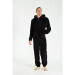 Citycomfort Fluffy Fleece Onesie with Hoodie and Pockets for Men Onesie Citycomfort £24.49