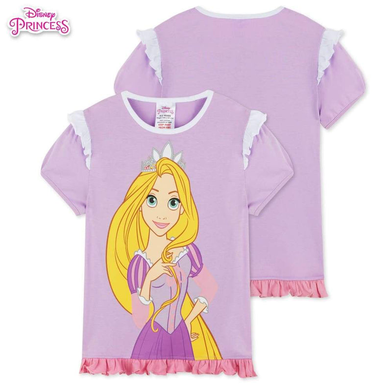 Disney Princess Girls Short Pyjamas Rapunzel Pjs Sets Pyjama Disney £9.49
