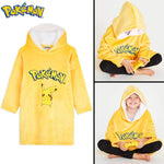 Pokemon Pikachu Oversized Blanket Hoodie for Boys Girls Hoodie Pokèmon £22.49
