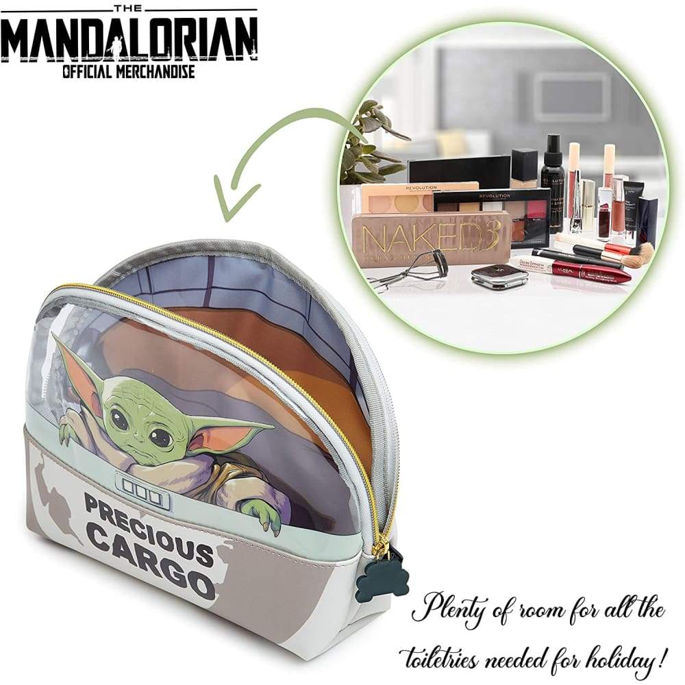 Star Wars Baby Yoda Large Capacity Toiletry Bag for Men Women Teens and Kids Toiletry Bag Star Wars £9.49