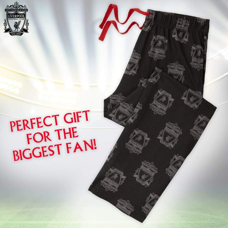 Liverpool F.c.mens Lounge Pants Cotton Mens Pjs Football Gifts for Men Teens Pyjamas Bottoms Liverpool £14.49