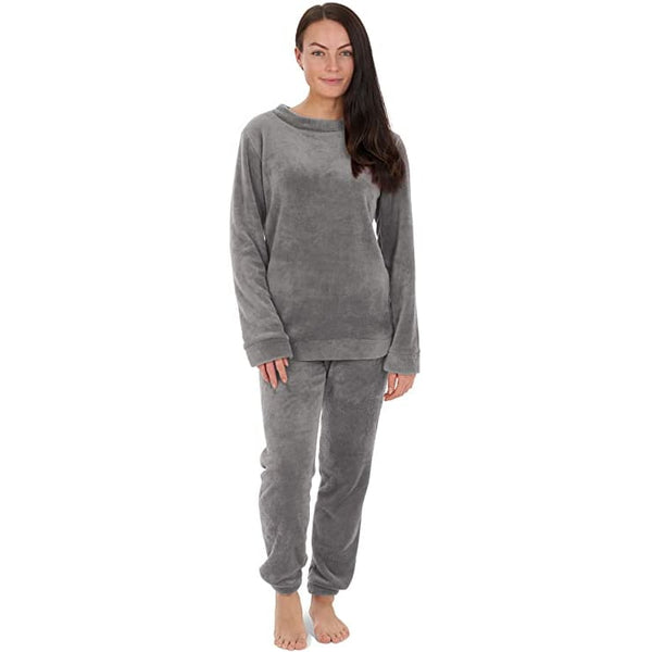 Citycomfort Pyjamas Set Comfy Snuggle Warm Fleece for Women and Teenergers Pyjamas Citycomfort £14.95